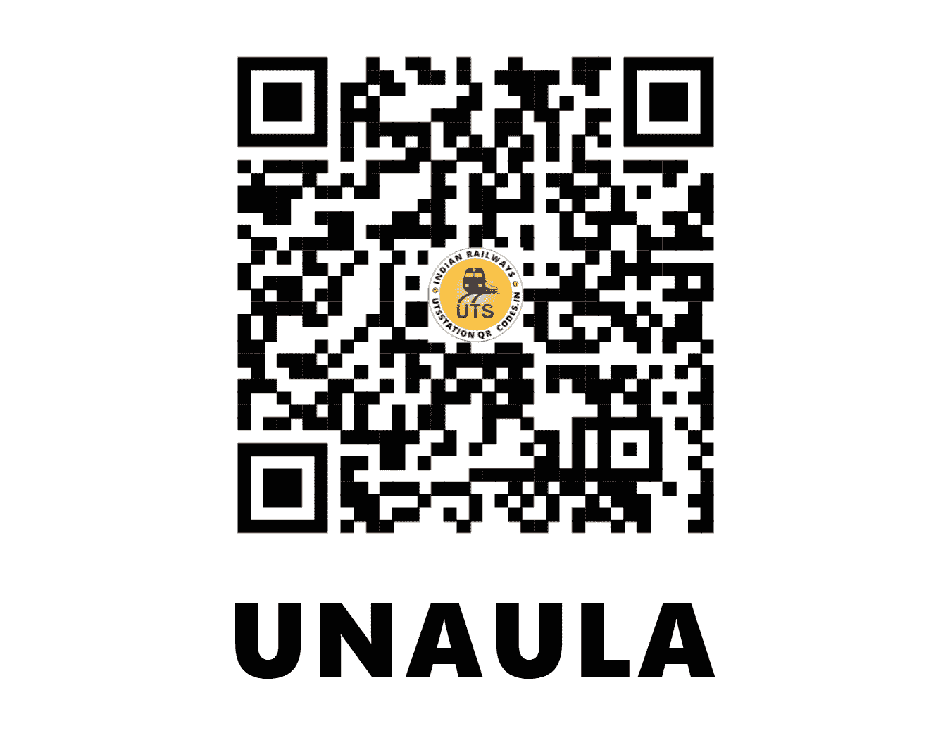 UTS QR Code for UNAULA - UNLA (NE - UTTAR PRADESH)